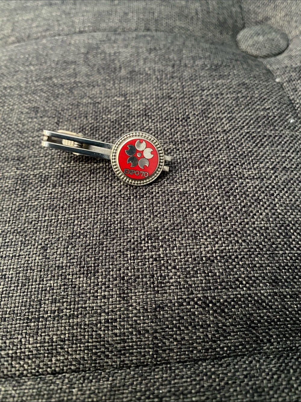 VINTAGE EXPO 70 Tie Clip Japan